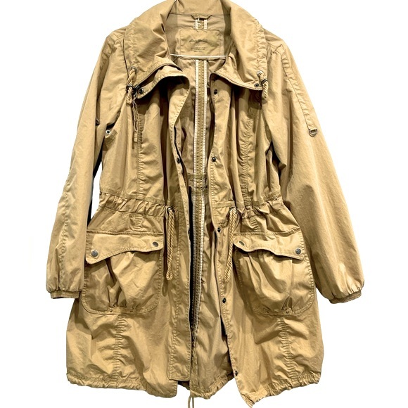 Eddie Bauer Trekker trench jacket 1X Plus - Picture 5 of 9